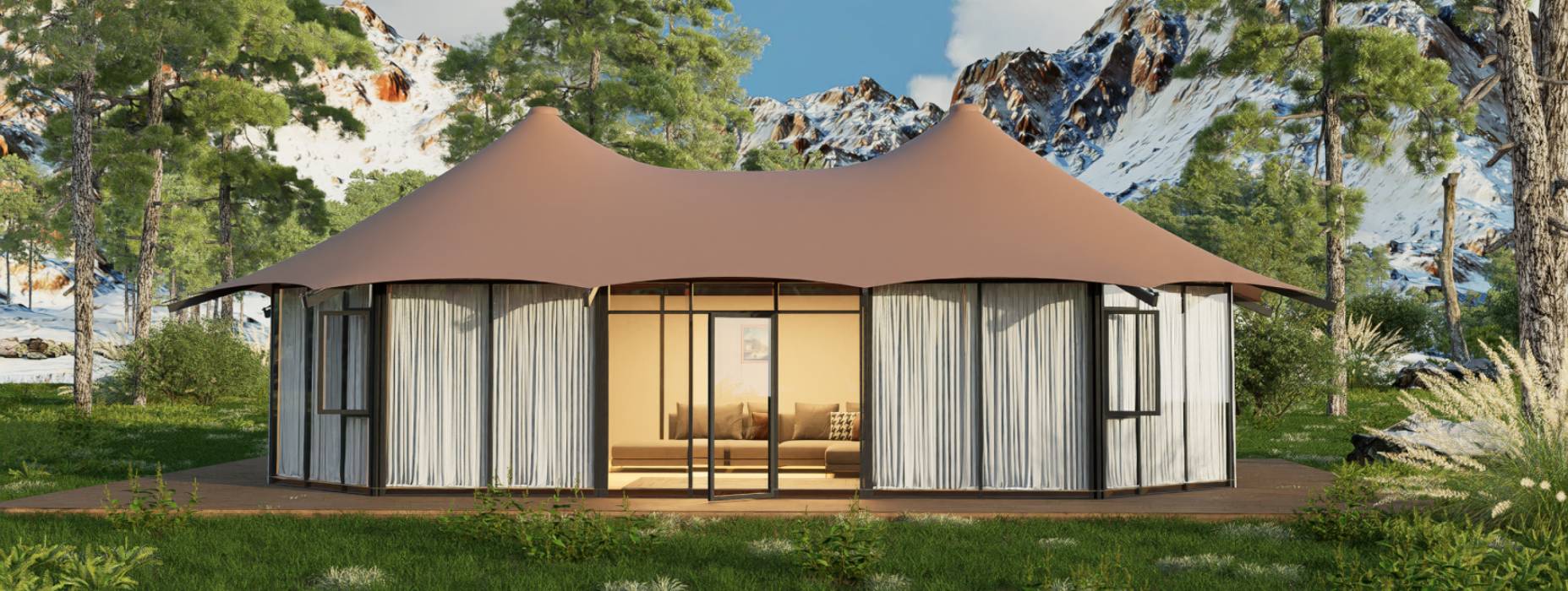 富拉尔基区移动式建筑钢结构房屋